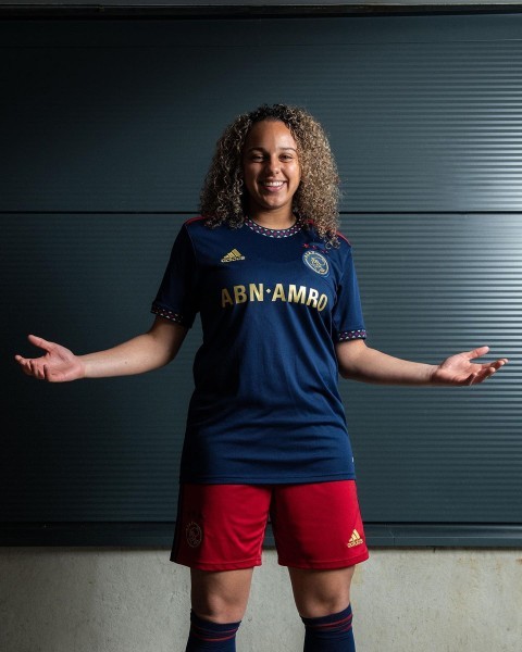 AFC Ajax Matchtröja Barn Borta 2022-2023